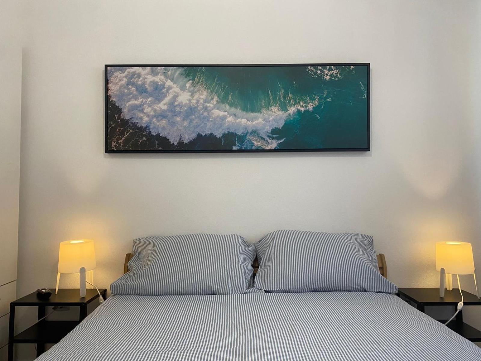 Casa Pe Da Praia Monte Gordo Bagian luar foto